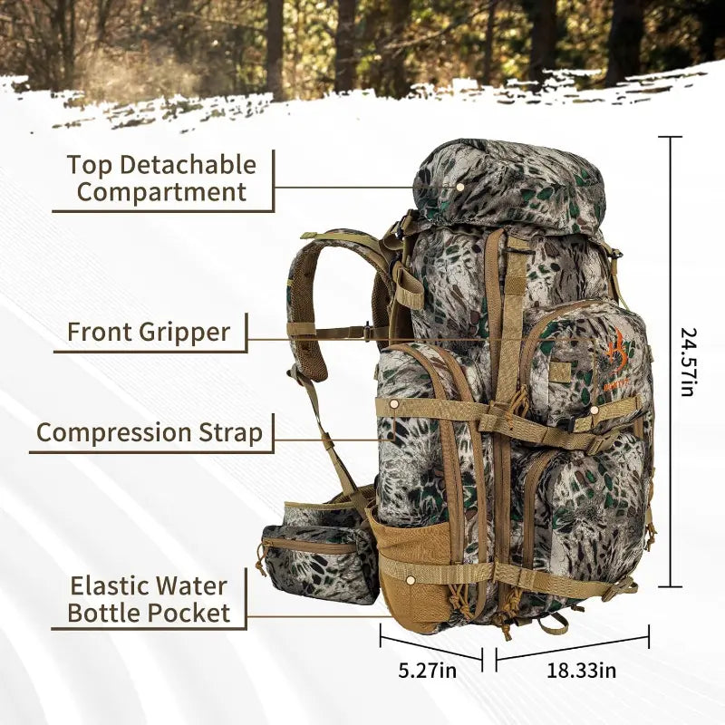 Outdoor Camo Backpack for Tactical Hunting
