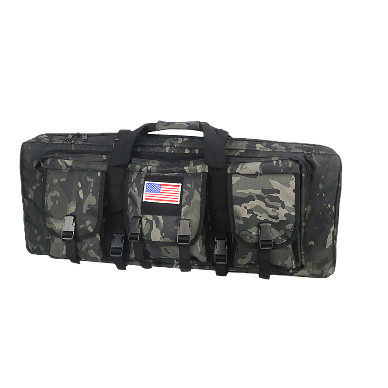 Gun Case and Tactical Backpack for Two Rifles