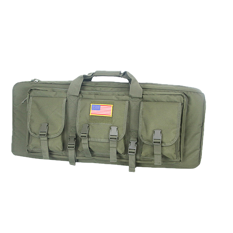 Gun Case and Tactical Backpack for Two Rifles