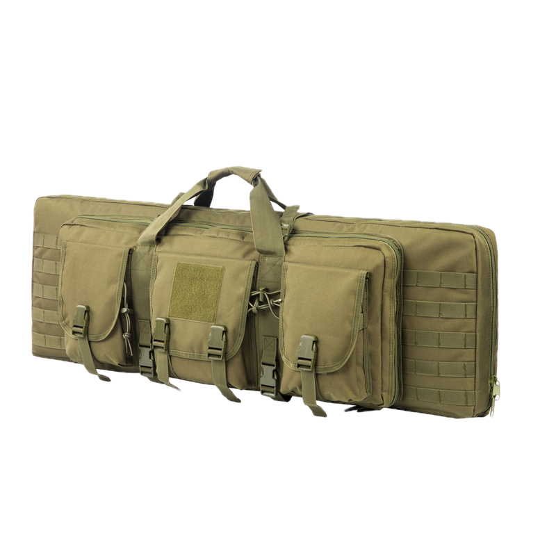 Gun Case and Tactical Backpack for Two Rifles