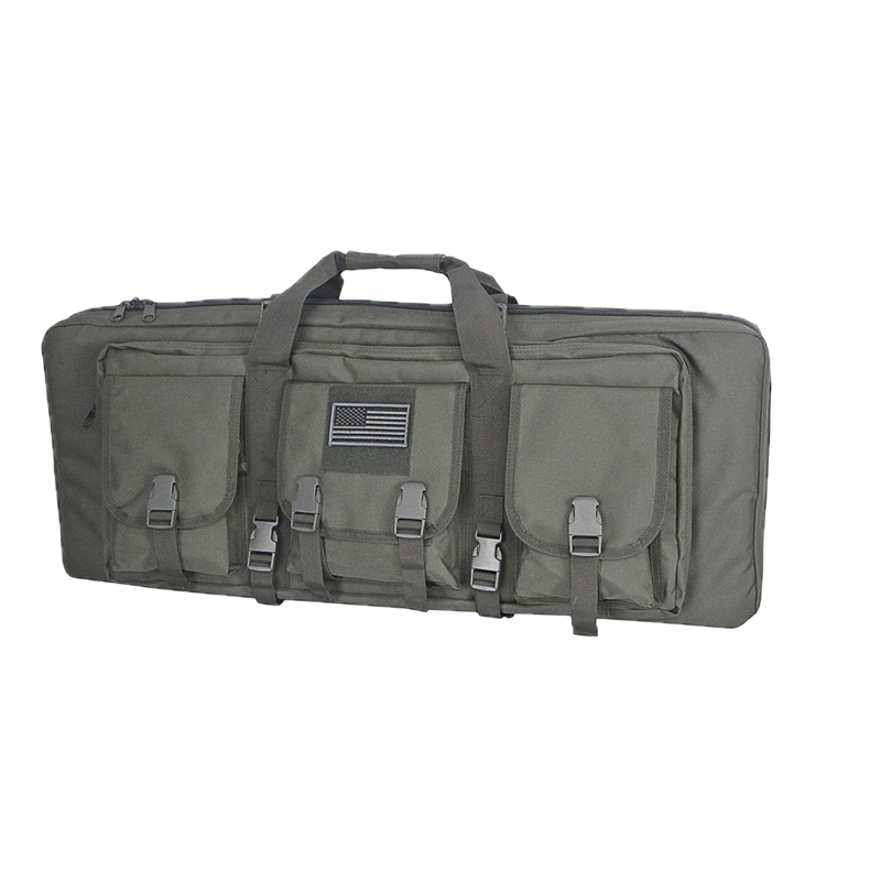 Gun Case and Tactical Backpack for Two Rifles