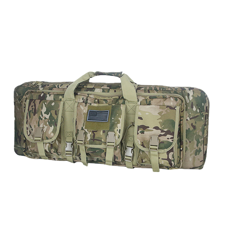Gun Case and Tactical Backpack for Two Rifles
