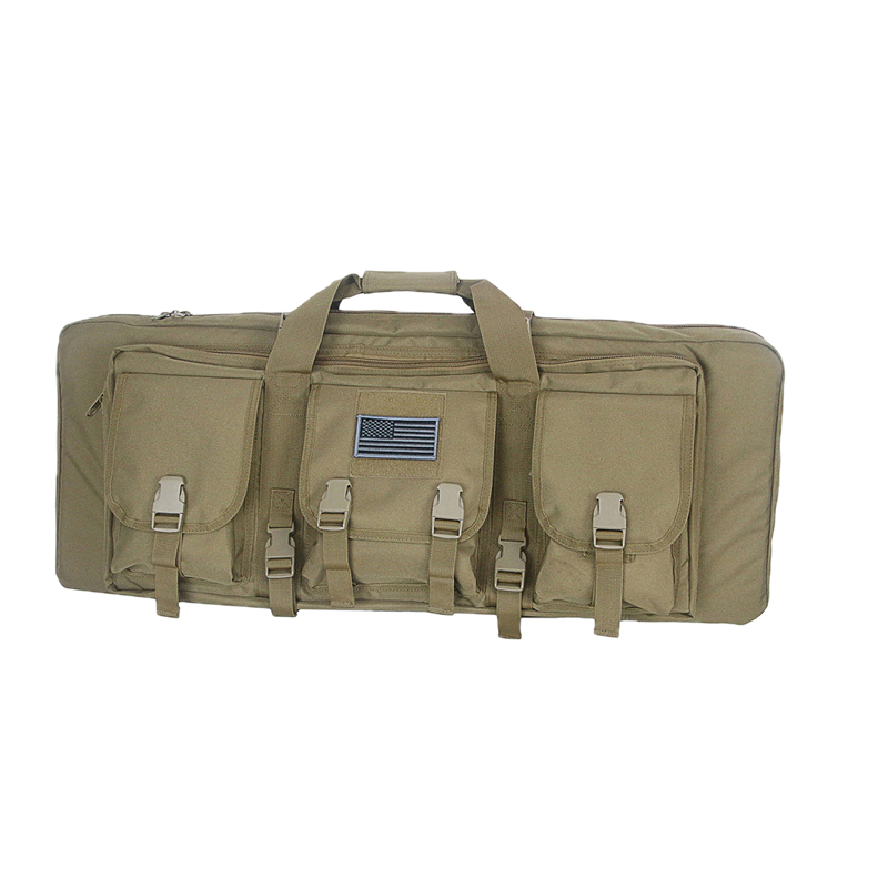 Gun Case and Tactical Backpack for Two Rifles