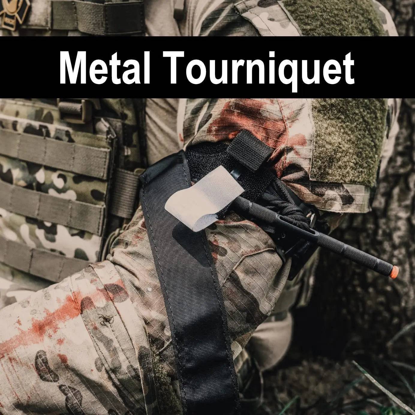 Outdoor Survival First Aid Kit - Tactical Emergency Trauma IFAK