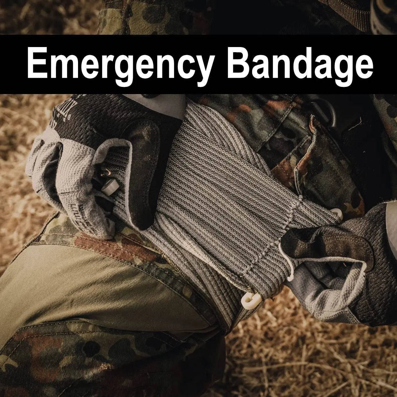 Outdoor Survival First Aid Kit - Tactical Emergency Trauma IFAK