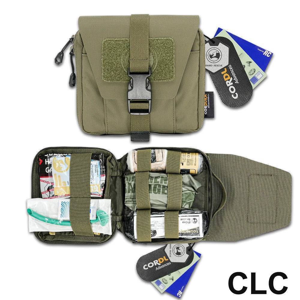 Outdoor Survival First Aid Kit - Tactical Emergency Trauma IFAK