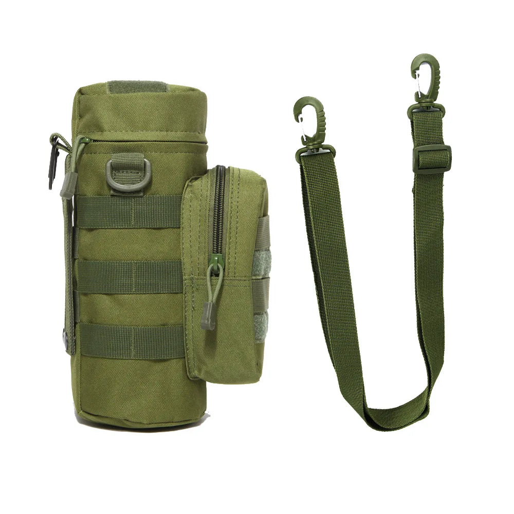 Insulated Water Bottle Holder with MOLLE Tactical Attachments