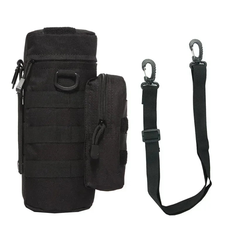 Insulated Water Bottle Holder with MOLLE Tactical Attachments