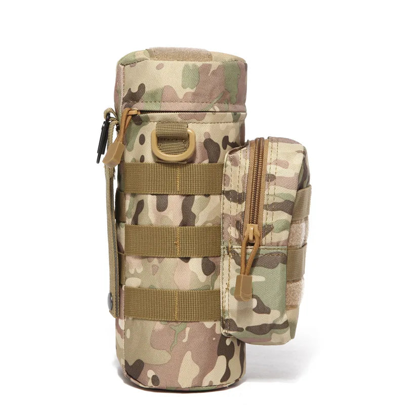 Insulated Water Bottle Holder with MOLLE Tactical Attachments