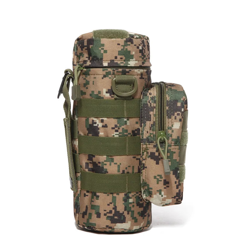 Insulated Water Bottle Holder with MOLLE Tactical Attachments