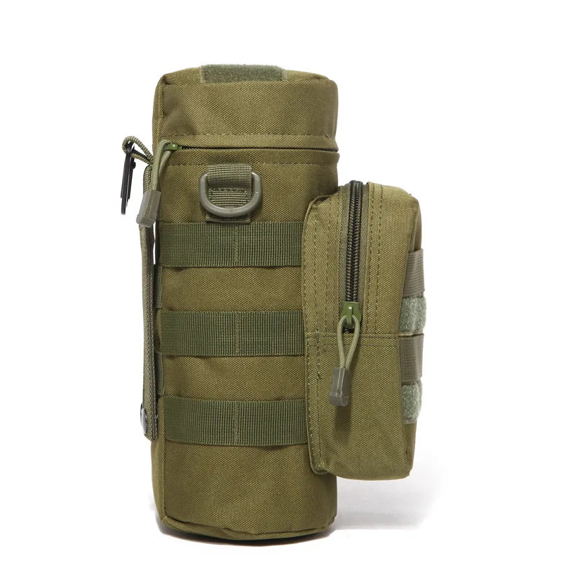 Insulated Water Bottle Holder with MOLLE Tactical Attachments