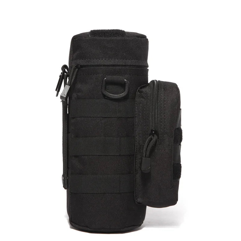 Insulated Water Bottle Holder with MOLLE Tactical Attachments