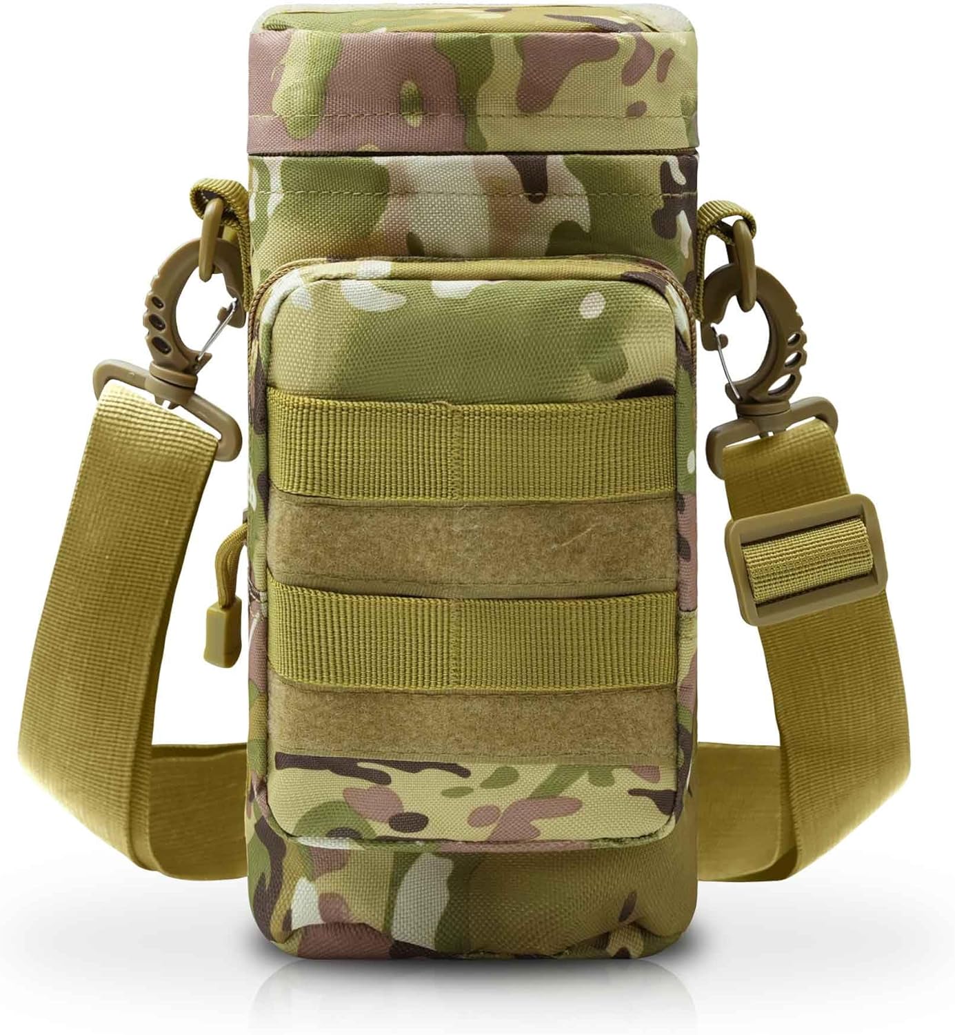 Insulated Water Bottle Holder with MOLLE Tactical Attachments