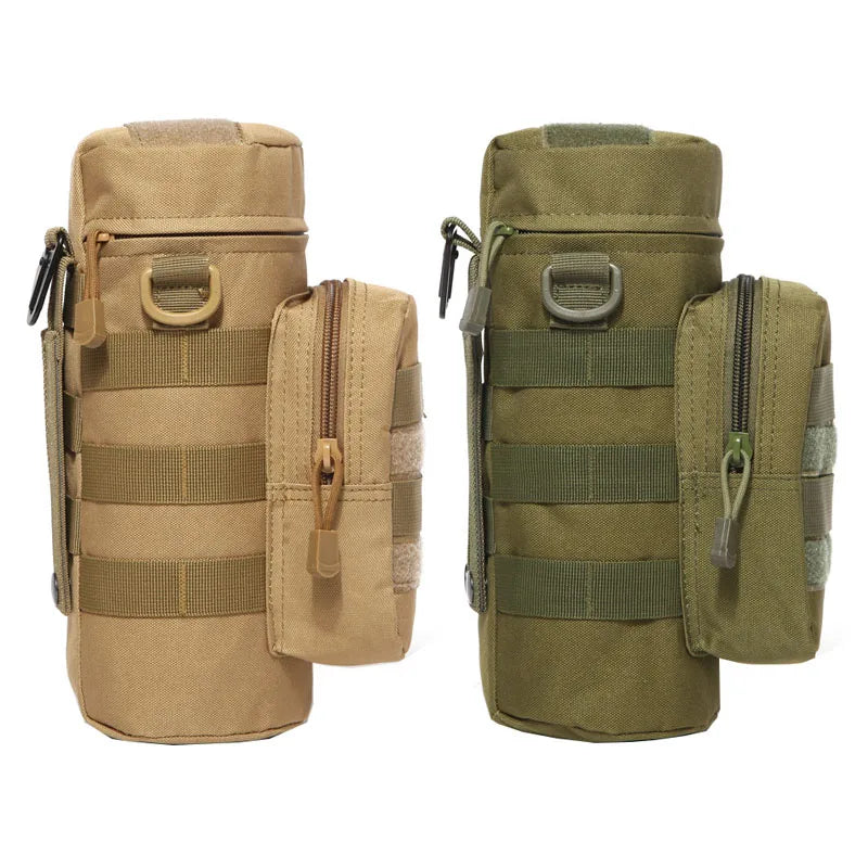 Insulated Water Bottle Holder with MOLLE Tactical Attachments