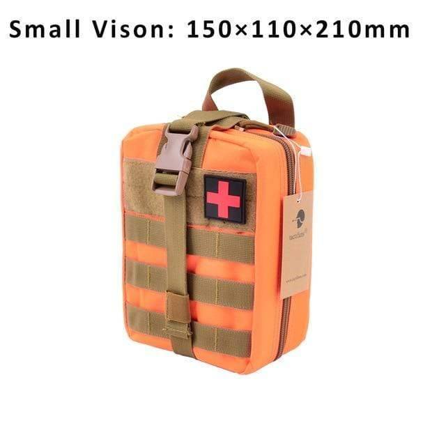 Outdoor Survival First Aid Pouch with Tactical MOLLE System