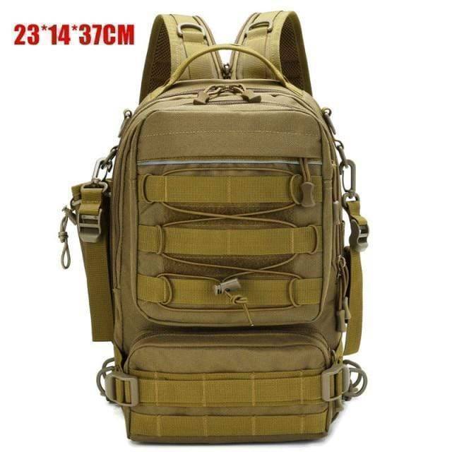 Fishing Tackle Storage Bag with Multiple Pockets for Tactical Use