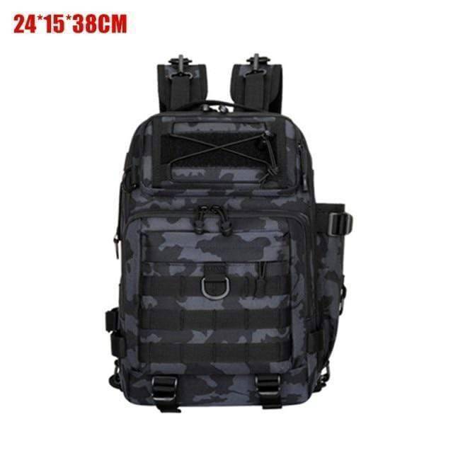 Fishing Tackle Storage Bag with Multiple Pockets for Tactical Use