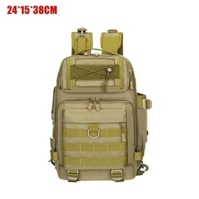 Fishing Tackle Storage Bag with Multiple Pockets for Tactical Use