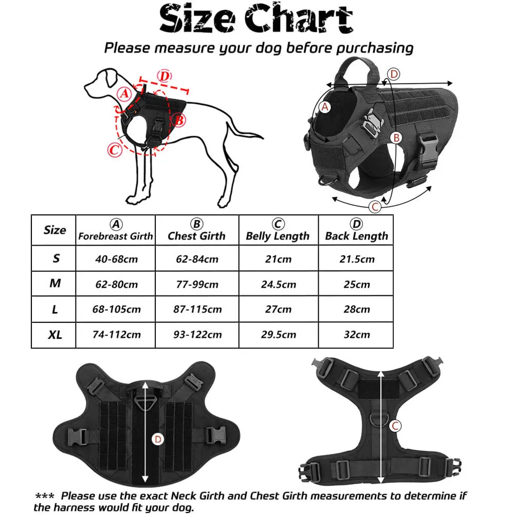 No-Pull Dog Harness for Training and Outdoor Activities