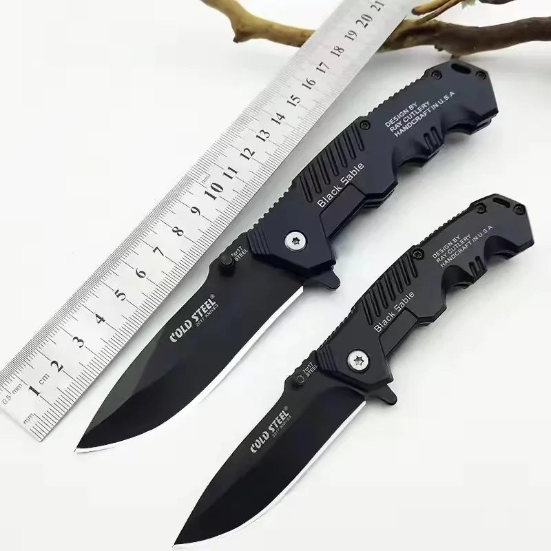 Folding Pocket Knife in Stainless Steel for Tactical Use