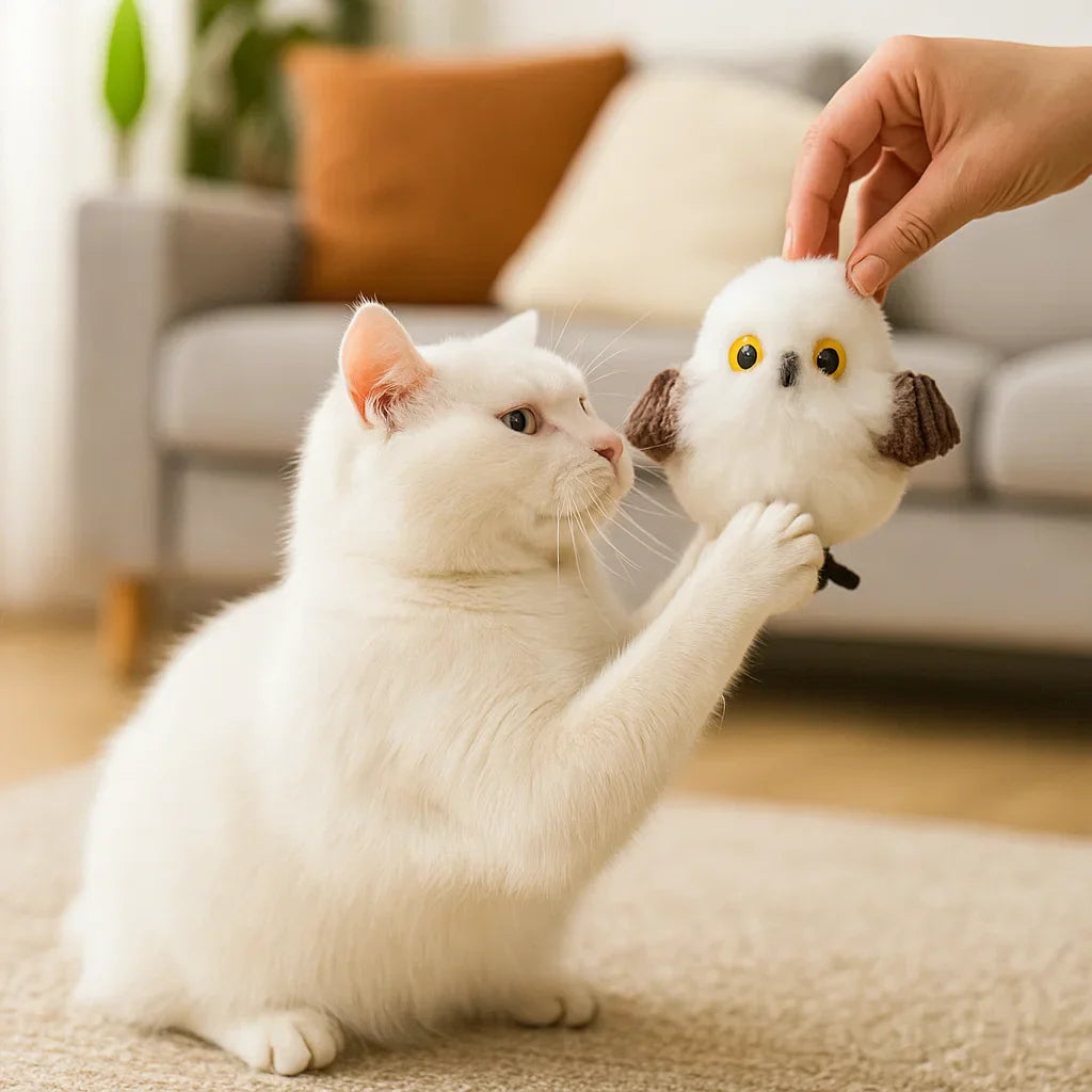 FeatherWhirl™ — Ignite Your Cat’s Wild Instincts for Endless Indoor Adventure