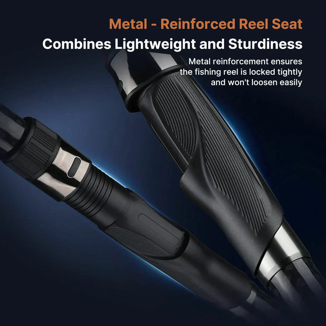 Carbon Fiber Fishing Rod with Telescopic Design