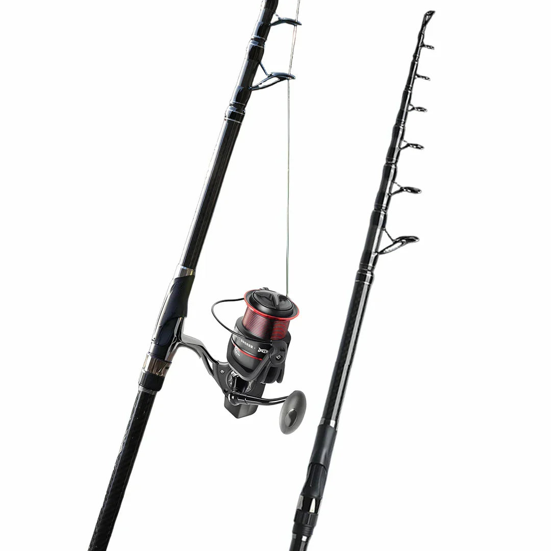 Carbon Fiber Fishing Rod with Telescopic Design