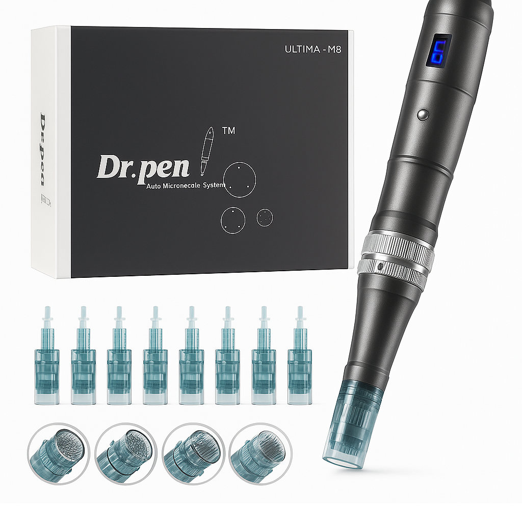Microneedling Dermapen with USB Rechargeable Feature, 5 x 32Pin Cartridges