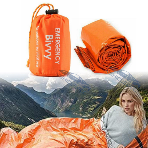 Emergency Sleeping Bag for Survival in Outdoor Conditions