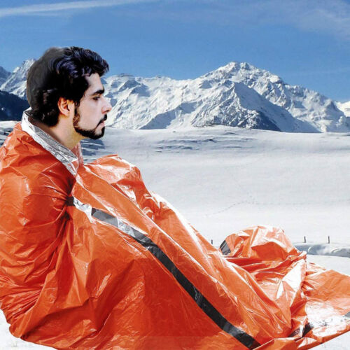 Emergency Sleeping Bag for Survival in Outdoor Conditions