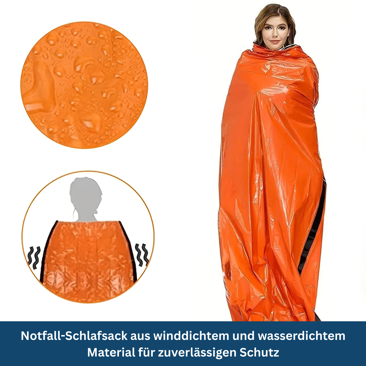 Emergency Sleeping Bag for Thermal Protection