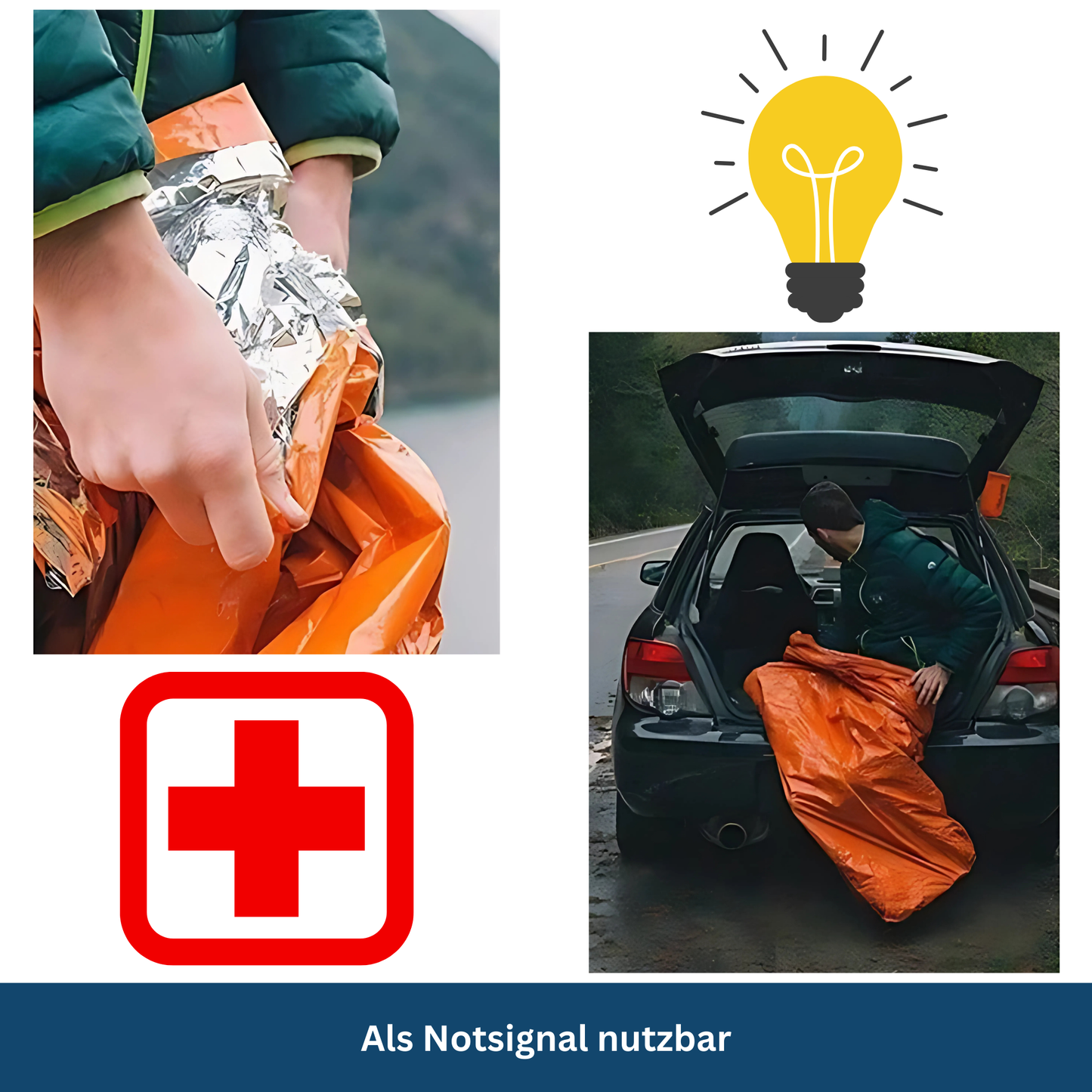 Emergency Sleeping Bag for Thermal Protection