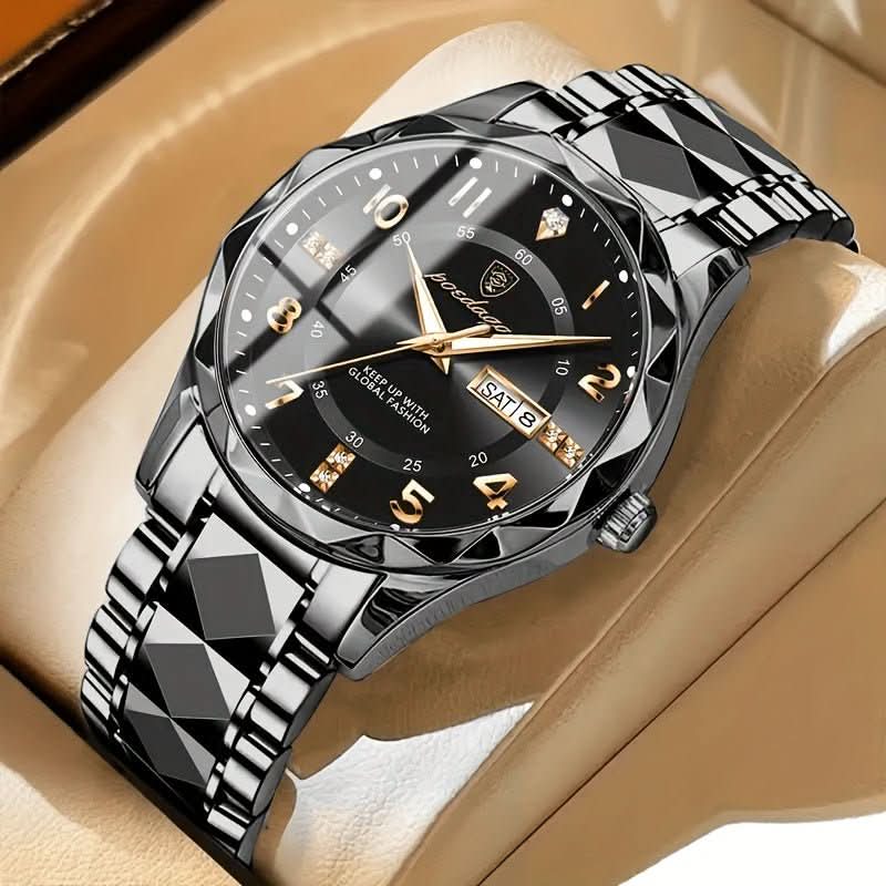 Men's Titanium Sports Watch with Multifuntional Features