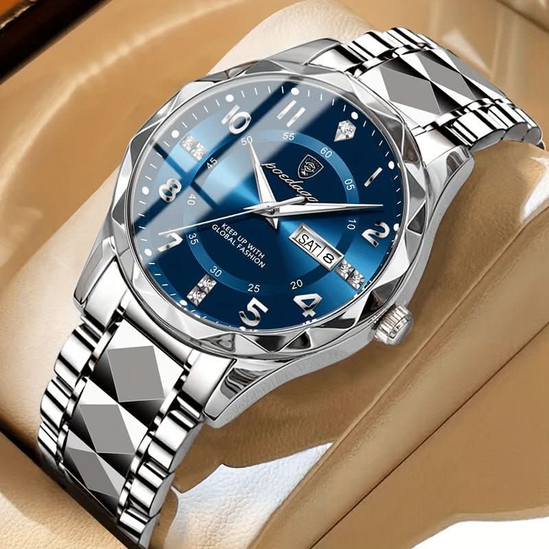 Men's Titanium Sports Watch with Multifuntional Features