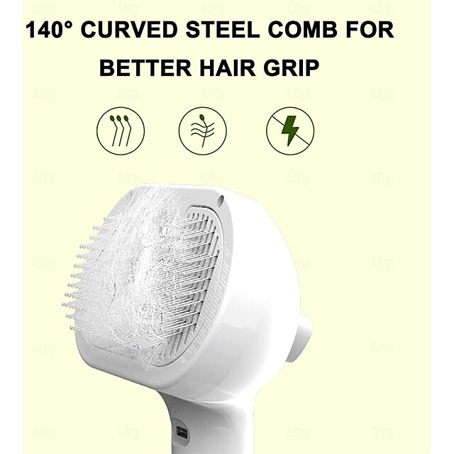 Gentle Pet Grooming Brush for Cats and Dogs