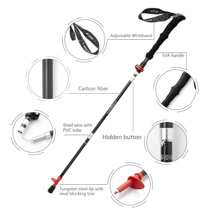 Lightweight Aluminum Hiking Poles for Trekking Adventures