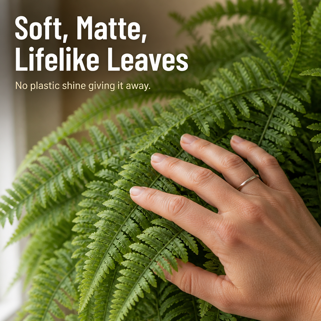 VeraFern — Fill Your Porch With Forever-Green Ferns That Never Need Watering