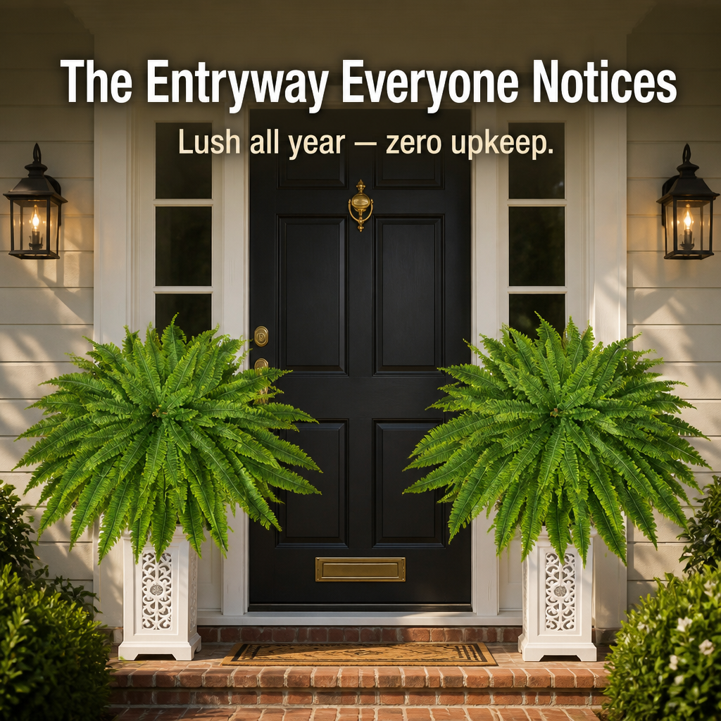 VeraFern — Fill Your Porch With Forever-Green Ferns That Never Need Watering