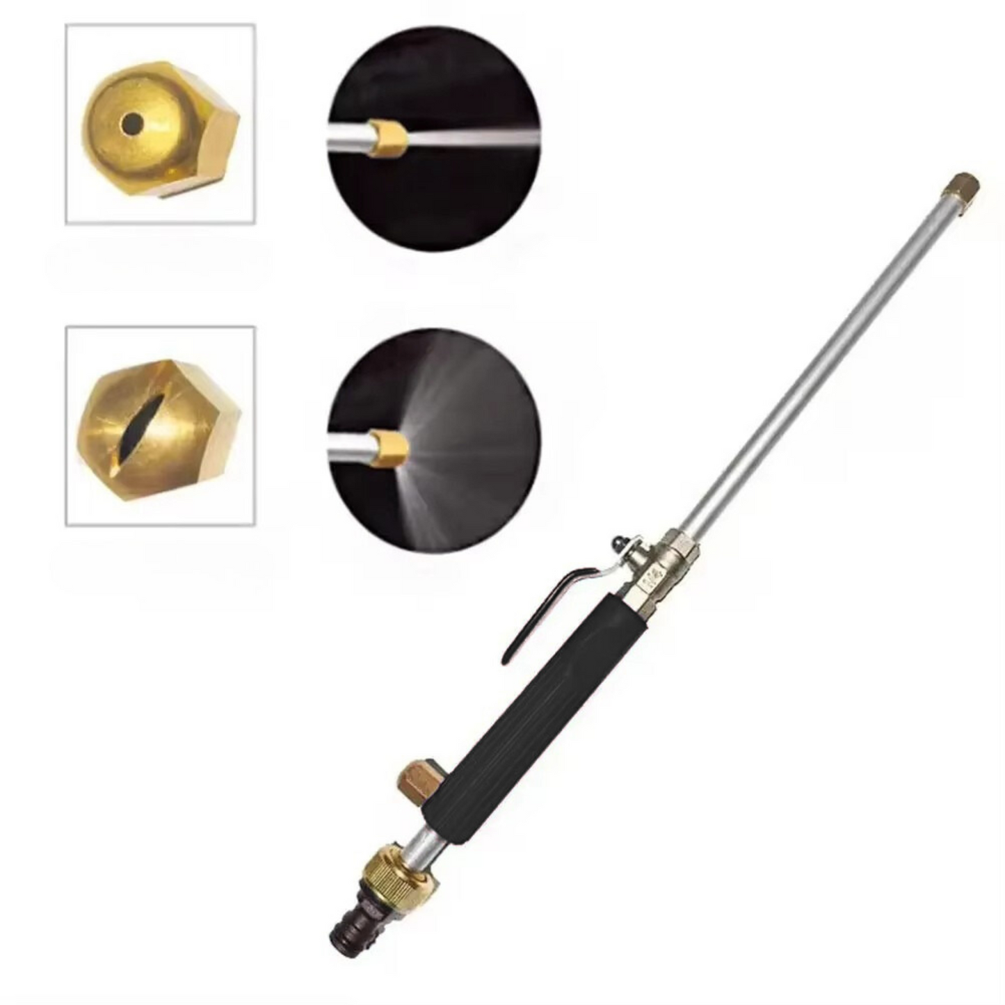 High-Pressure Washer for Use with Garden Hoses