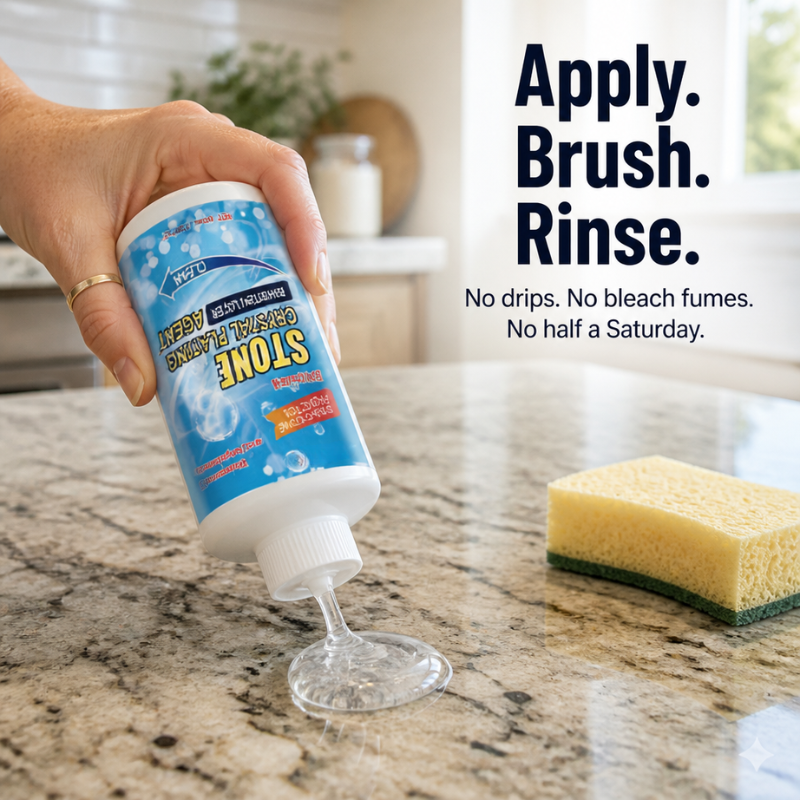CrystalSure™ — Lift Years of Stains and Seal Stone Shine in Minutes