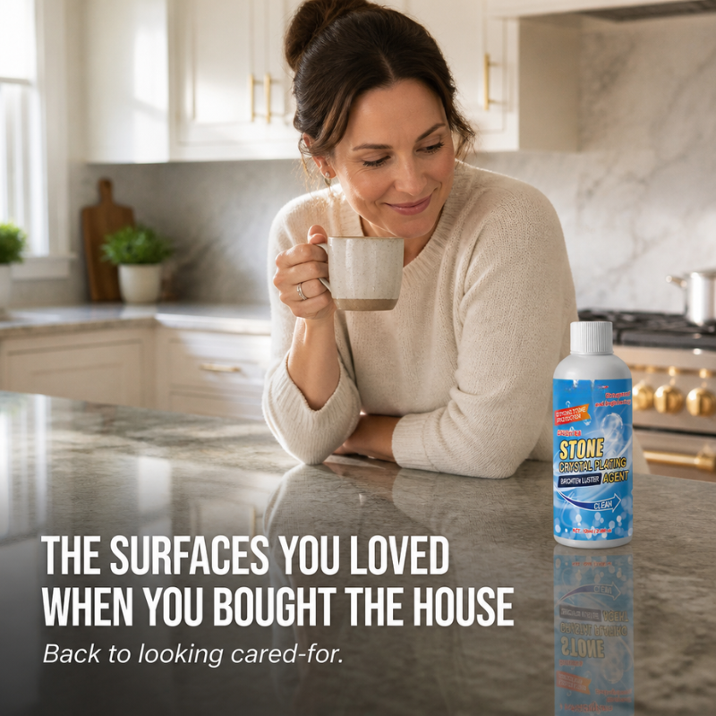 CrystalSure™ — Lift Years of Stains and Seal Stone Shine in Minutes