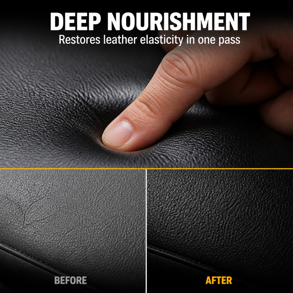 LustraHide™ — Revive Cracked, Faded Leather and Lock in Shine for 180 Days