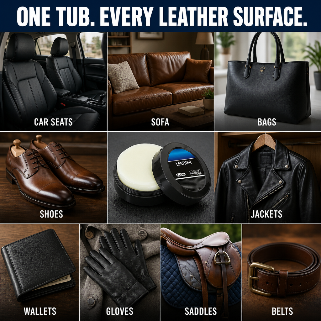 LustraHide™ — Revive Cracked, Faded Leather and Lock in Shine for 180 Days