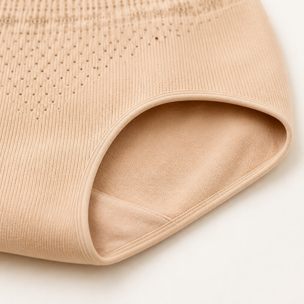CurveCraft™ – Seamless High-Waist Shaping Brief with Instant Tummy Control