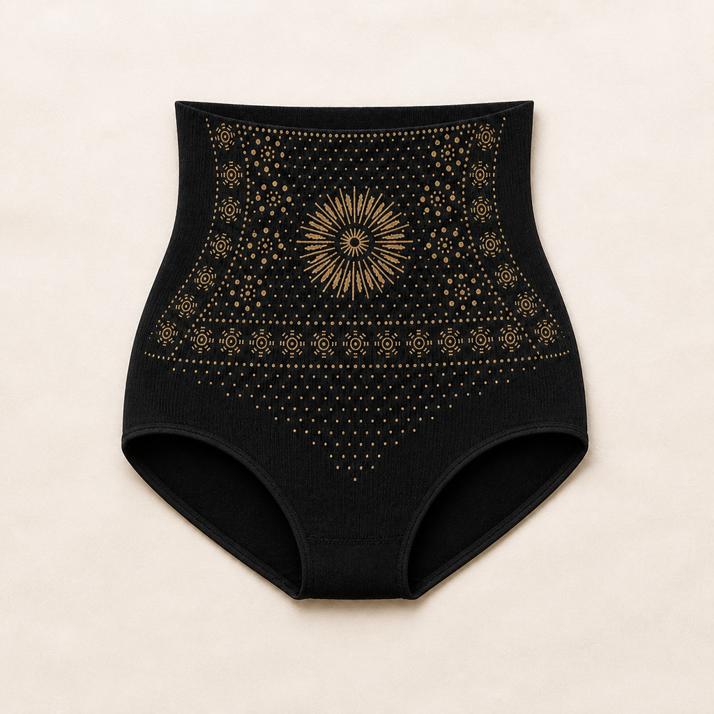 CurveCraft™ – Seamless High-Waist Shaping Brief with Instant Tummy Control