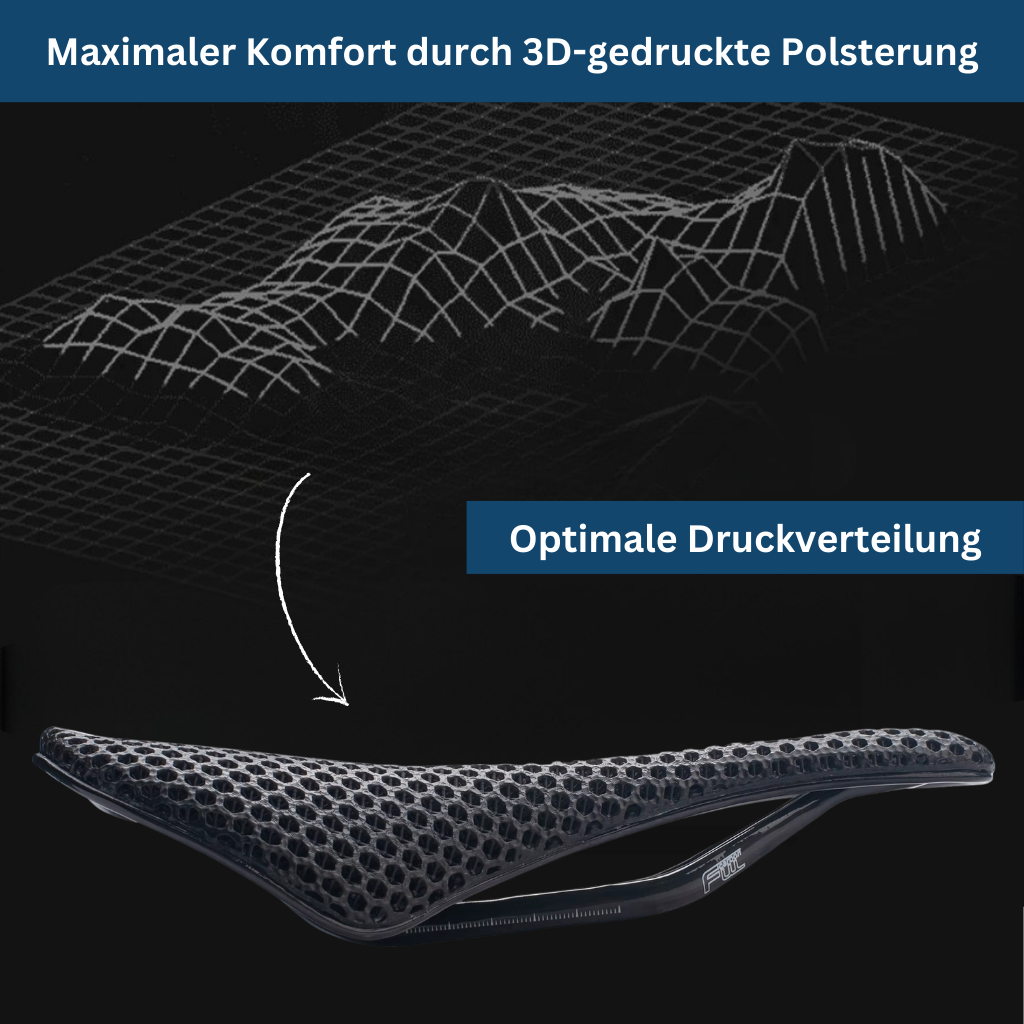 Lightweight Bicycle Seat Made of Carbon Fiber