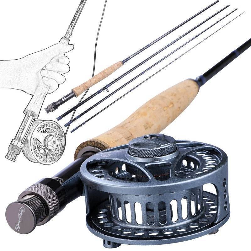 Lightweight Fishing Rod and Reel Set for Fly Anglers