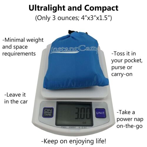 Inflatable Travel Pillow for Hiking and Camping – Ultralight Design