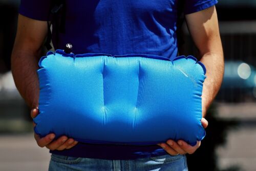 Inflatable Travel Pillow for Hiking and Camping – Ultralight Design