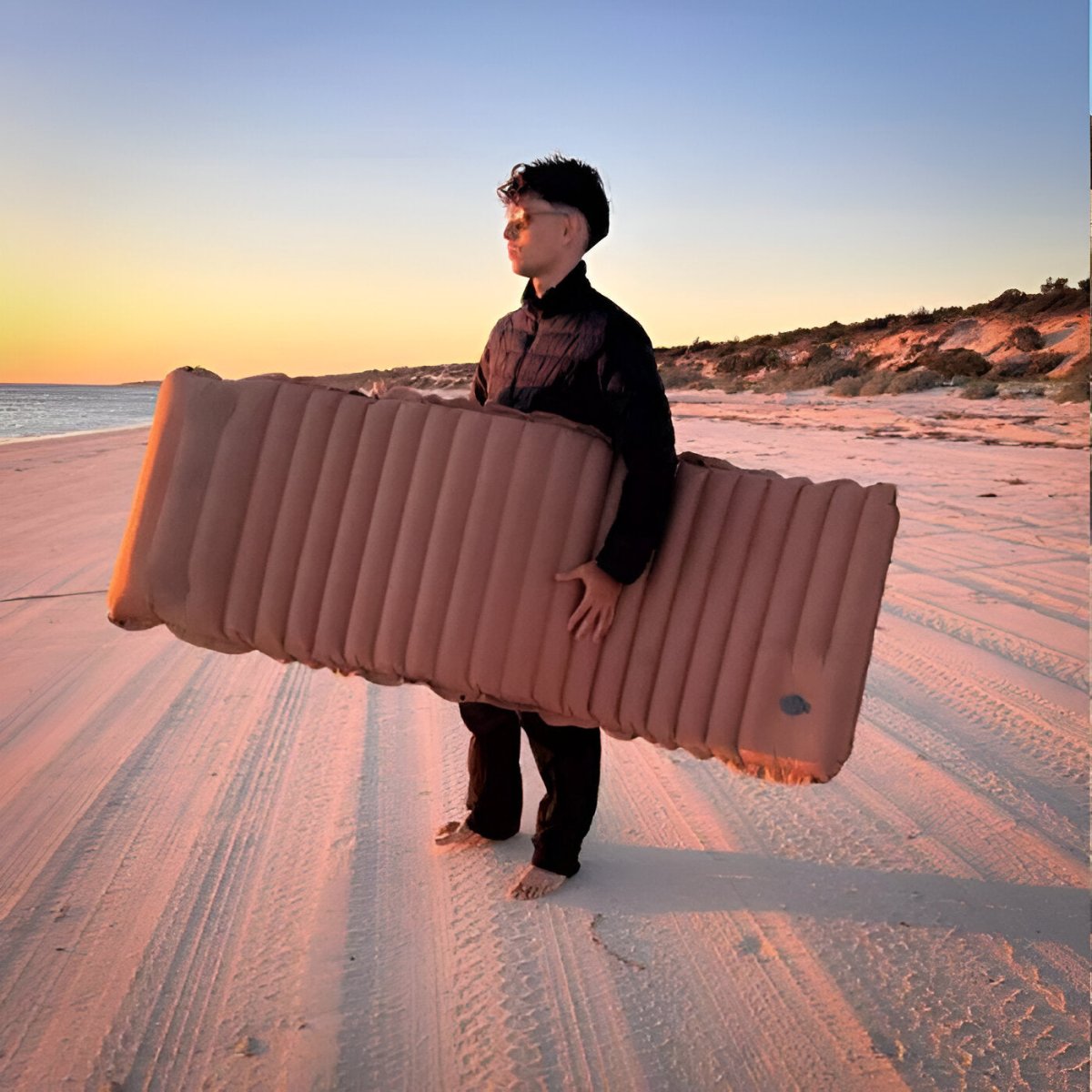 Inflatable Camping Sleep Pad - Lightweight and Compact